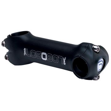 DEDA ATTACCO LOGO, NERO, AL 6061, PER H-BAR, 80 DEG (+/-10 DEG)