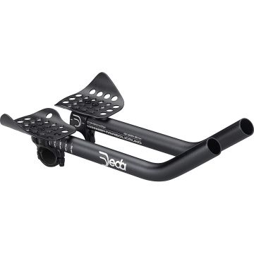 DEDA PARABOLICA 1 ALTA, J-BEND EXTENSIONS, 300MM, FOR 31,7MM, AL6061, BLACK