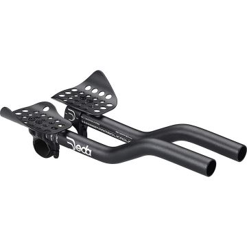 DEDA PARABOLICA 2 ALTA, S-BEND EXTENSIONS, 285MM, FOR 31,7MM, AL6061, BLACK