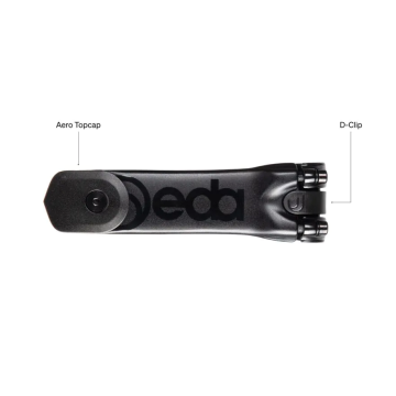 DEDA ATTACCO SUPERBOX DCR, DCR & S-DCR SYSTEM, POB FINISH, ALLOY 6061, 82 DEG