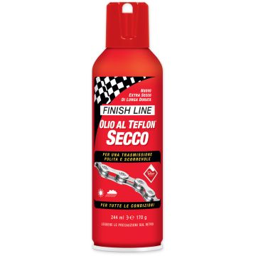 FINISH LINE LUBRIFICANTE SECCO PROFESSIONALE DRY SPRAY AEROSOL 244ML