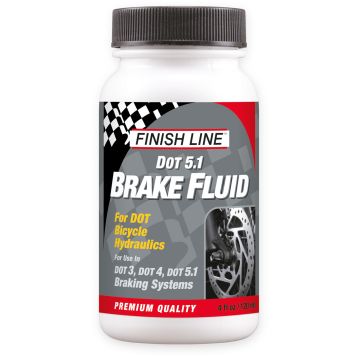 FINISH LINE FLUIDO PER FRENI A DISCO SINTETICO DOT BRAKE FLUID 120ML