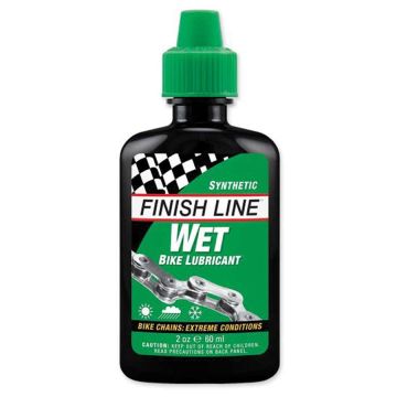 FINISH LINE LUBRIFICANTE UMIDO SINTETICO CROSS COUNTRY WET A GOCCIA 60ML
