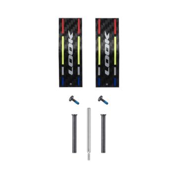 LOOK KIT DI 2 LAMELLE IN CARBONIO BLU (20)