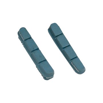 ELEVEN PATTINI CORSA DI RICAMBIO BLUE COMPOUND TIPO SHIMANO CERCHI IN CARBONIO