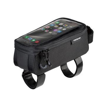 TOPEAK BORSELLO TUBO ORIZZONTALE (SOPRA) BENTO PACK (0,85 L) NERO CON CINTURINI IN VELCRO