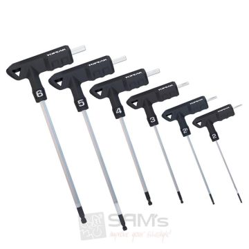 TOPEAK SET CHIAVI T-HANDLE DUOHEX (6 PZ)
