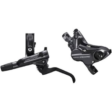 SHIMANO KIT FRENO DISCO DEORE 4 PISTONI BL-M6100 + BR-M6120 + TUBO