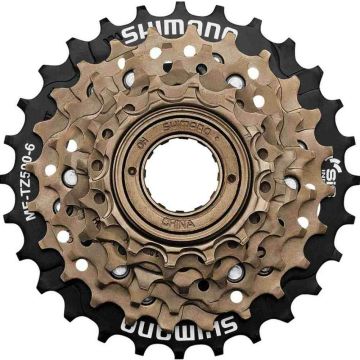 SHIMANO RUOTA LIBERA MF-TZ500 TOURNEY 6V ARGENTO