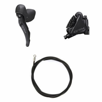 SHIMANO KIT FRENO DISCO GRX ST-RX600 + BR-RX400 + TUBO