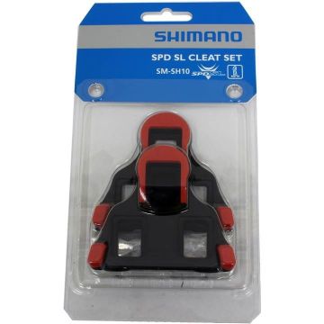 SHIMANO TACCHETTE PEDALI SPD-SL SH10 ROSSO 0GRADI