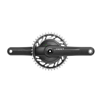 SRAM GUARNITURA RED AXS 1X POWER METER SPIDER XPLR DUB WIDE E1 - THREADED MOUNT (BB NOT INCLUDED)